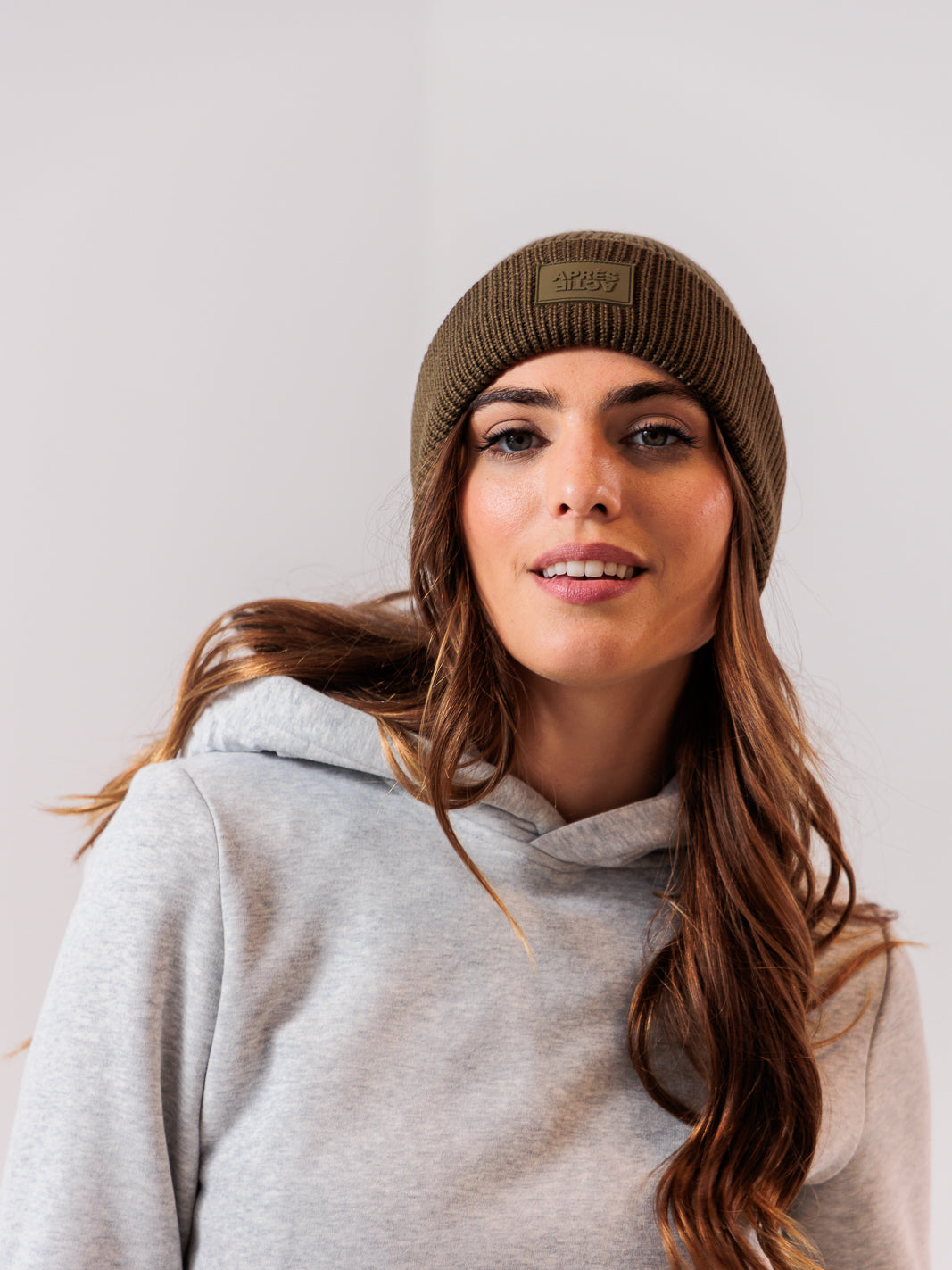 100% Merino Wool Beanie — Pine