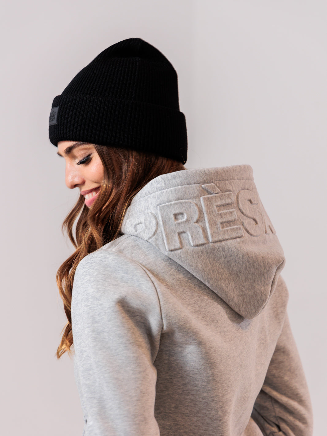 100% Merino Wool Beanie — Black