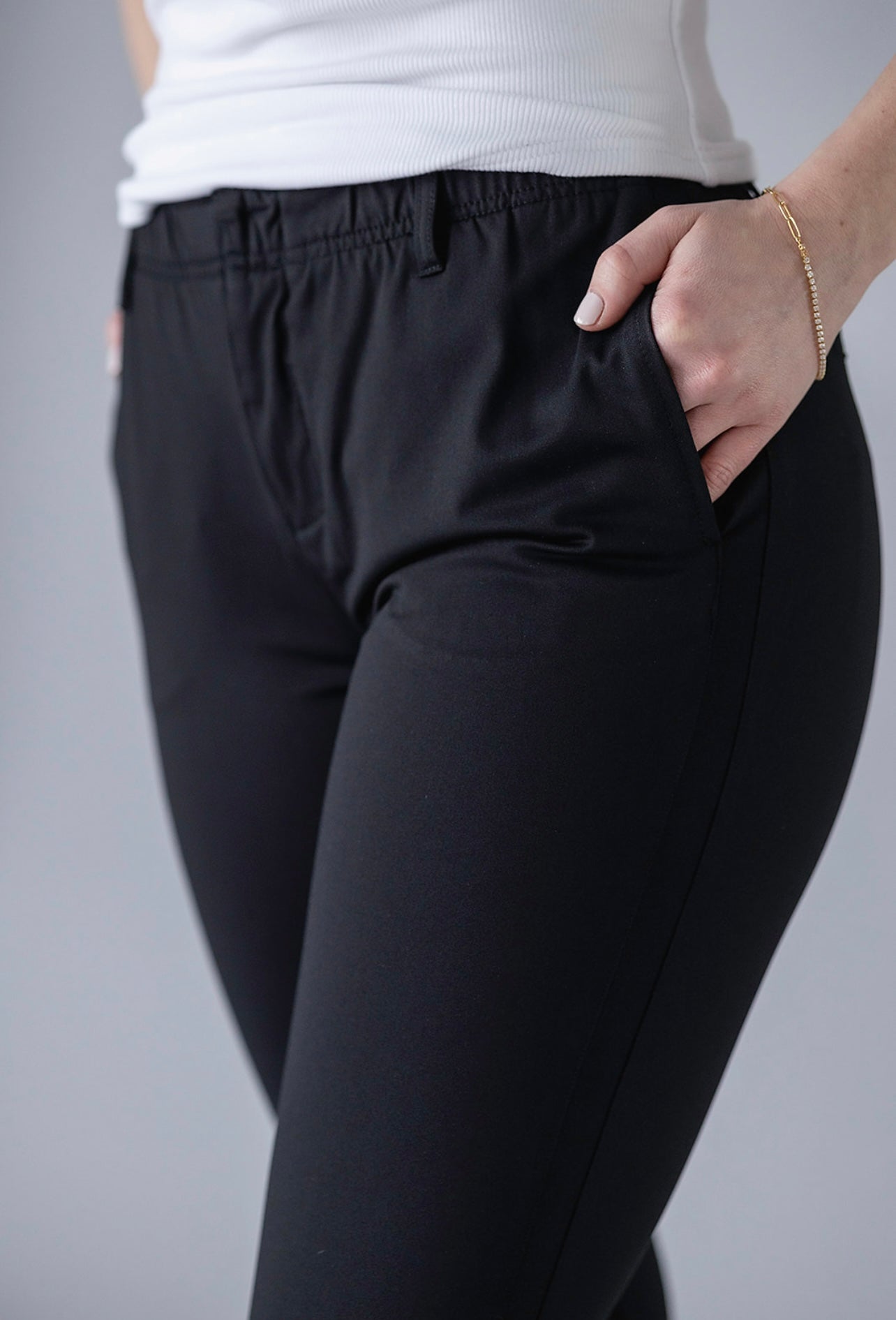 Actif Club Golf Pant — Black