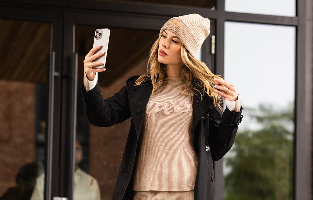 Après Chalet Ribbed Knit Sweater — Champagne