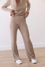 Après Chalet Ribbed Knit Pant — Champagne