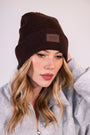100% Merino Wool Beanie — Espresso